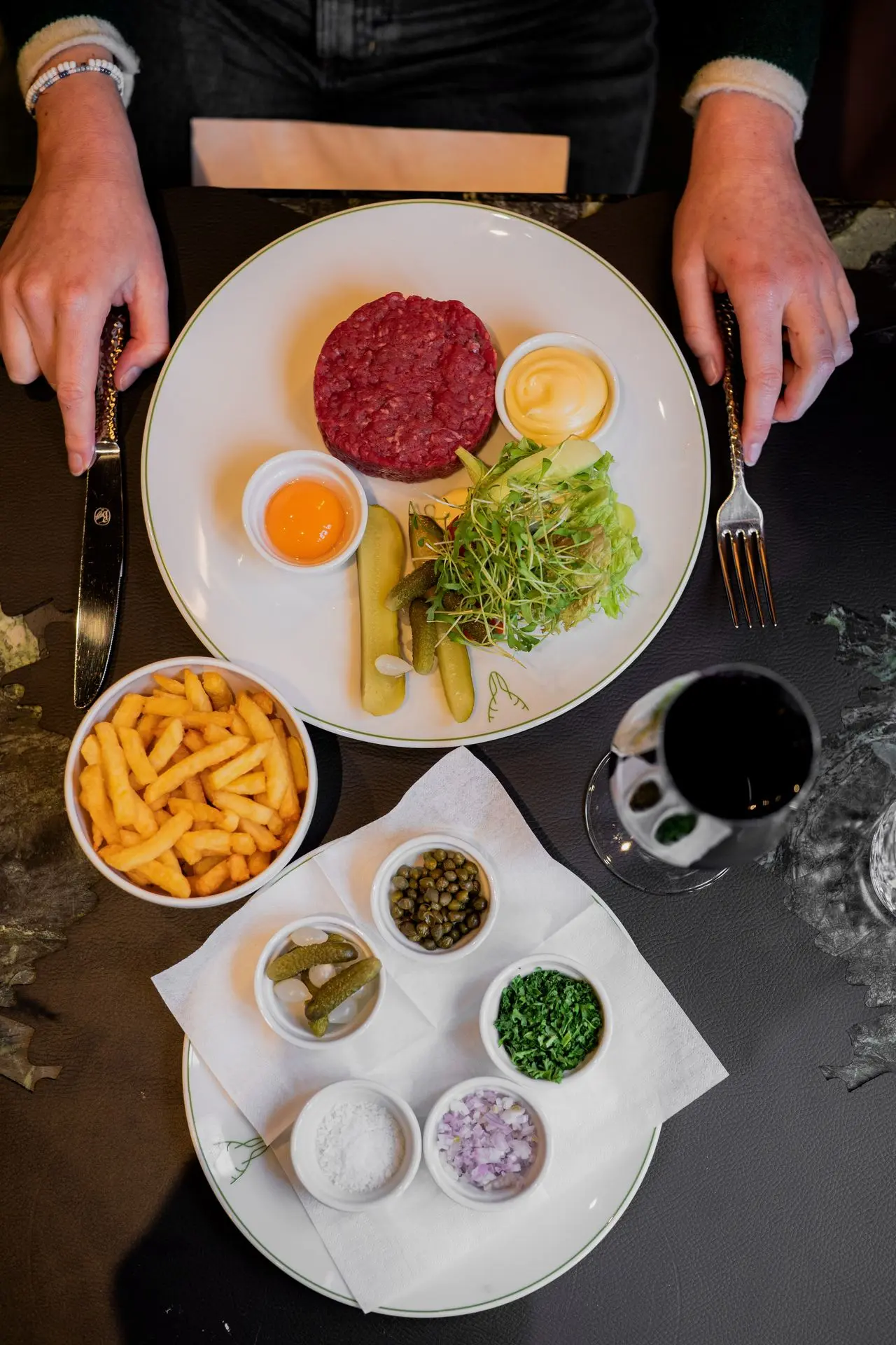 Tartare de Boeuf coupé minute