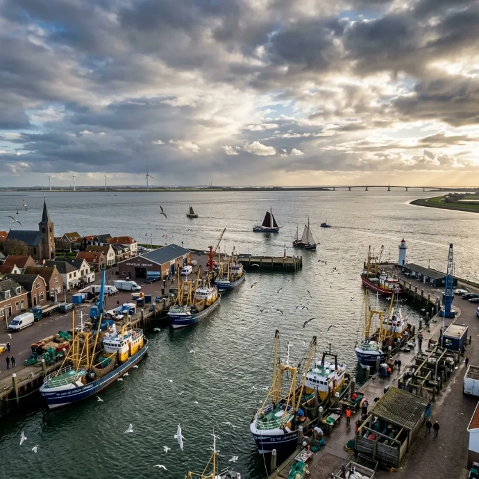 Yerseke – village mytilicole sur l'Oosterschelde